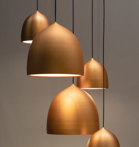 hanging dome lamp